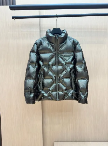 Prada New Classic Casual Stand Up Down Jacket