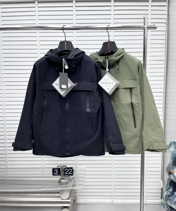 ARC'TERYX Men's Wear Resistant Windproof Outdoor Soft Shell Stormtrooper Jacket Camping Casual Jacket
