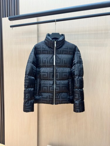 Givenchy New Classic Full Logo Printed Casual Hooded Down Jacket Coat