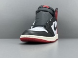 Nike Jordan Air Jordan 1 Black Toe Reimagined High Retro Unisex Basketball Sneakers Shoes