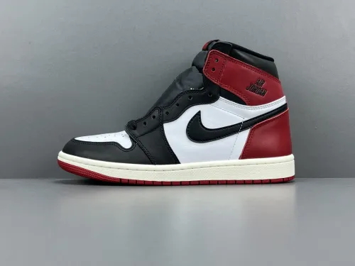 Nike Jordan Air Jordan 1 Black Toe Reimagined High Retro Unisex Basketball Sneakers Shoes