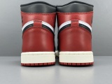 Nike Jordan Air Jordan 1 Black Toe Reimagined High Retro Unisex Basketball Sneakers Shoes