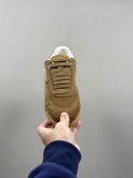 Prada Classic Casual Sneakers Women Fashion Imitation OX-Tendon Sole Antiskid Shoes Brown