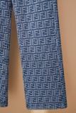 Fendi Classic Retro Washed FF Printed Jeans