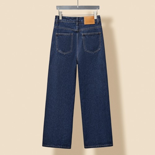 Dior New Fashion Towel Embroidered Straight leg Jeans