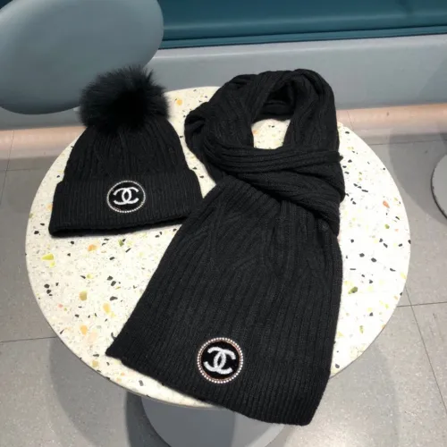 Chanel New Ladies' Warm Wool Set Hat