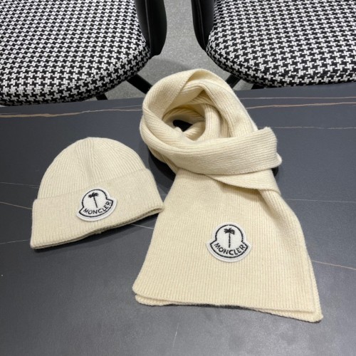 Moncler New Classic Warm Wool Set Hat