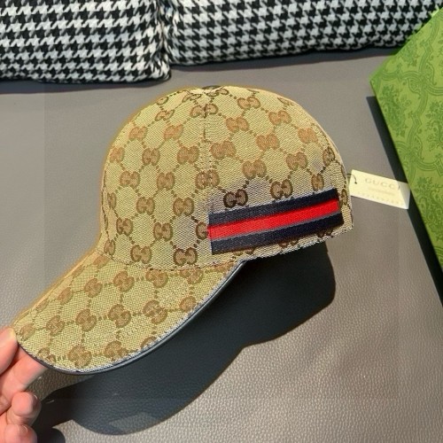 Gucci Classic Double G Ribbon Baseball Hat Couple Casual Duck Tongue Hat