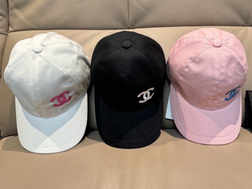 Chanel Classic Embroidered Logo Baseball Hat Couple Casual Duck Tongue Hat