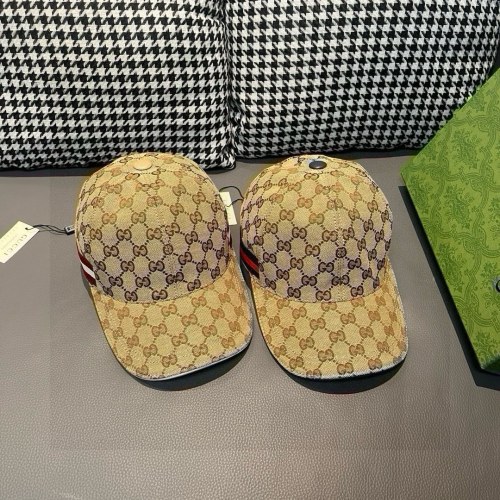 Gucci Classic Double G Ribbon Baseball Hat Couple Casual Duck Tongue Hat