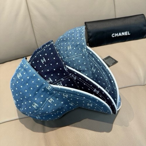 Chanel Classic Double C Cowboy Baseball Hat Unisex Casual Duck Tongue Hat