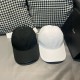 Dior Classic Embroidered Logo Baseball Hat Unisex Casual Duck Tongue Hat