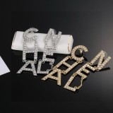 Chanel New Classic Logo Letter Ear Hanger Earstuds