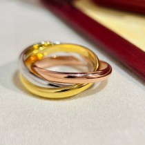 Cartier New Fashion Three Ring Ring