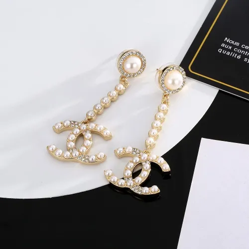 Chanel New Fashion Elegant Pearl Earrings