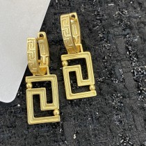 Versace New Classic Versatile Letter Earrings