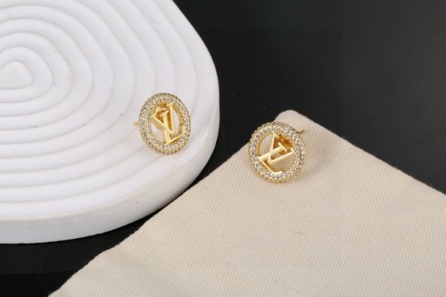 Louis Vuitton Classic Letter Earstuds