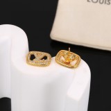 Louis Vuitton New Fashion Versatile Letter Earstuds