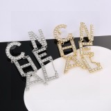 Chanel New Classic Logo Letter Ear Hanger Earstuds
