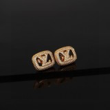 Louis Vuitton New Fashion Versatile Letter Earstuds