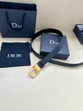 Dior Classic Logo Double Sided Business Belt 35MM