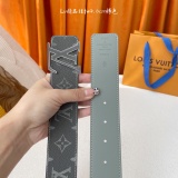 Louis Vuitton New Classic Logo Printed Belt 40MM