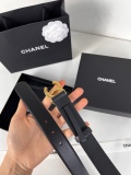 Chanel Classic Double C Double Sided Leather Belt 30MM