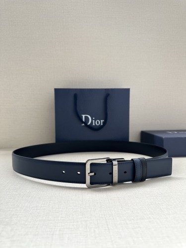 Dior Classic Logo Double Sided Business Belt 35MM