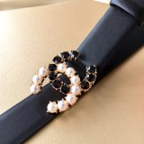 Chanel New Fashion Small Fragrant Style Double C Belt 30MM