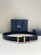 Dior Classic Logo Double Sided Business Belt 35MM