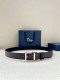 Dior Classic Logo Double Sided Business Belt 35MM