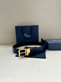 Dior Classic Logo Double Sided Business Belt 35MM