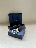 Dior Classic Logo Double Sided Business Belt 35MM