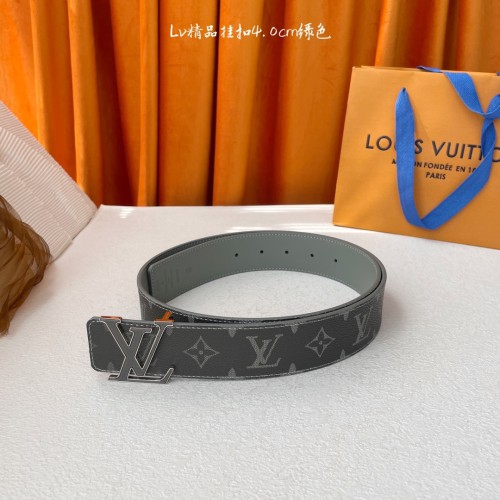 Louis Vuitton New Classic Logo Printed Belt 40MM