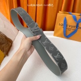Louis Vuitton New Classic Logo Printed Belt 40MM