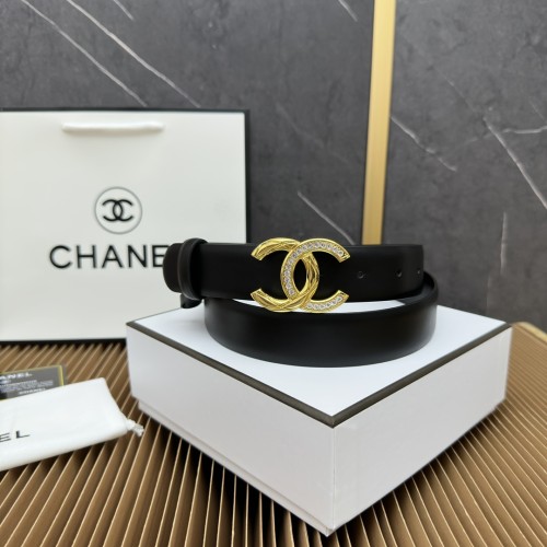 Chanel Classic Casual Double C Double sided Leather Belt 30MM