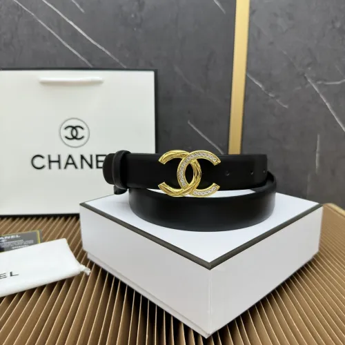 Chanel Classic Casual Double C Double sided Leather Belt 30MM
