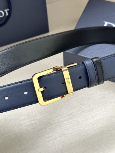 Dior Classic Logo Double Sided Business Belt 35MM