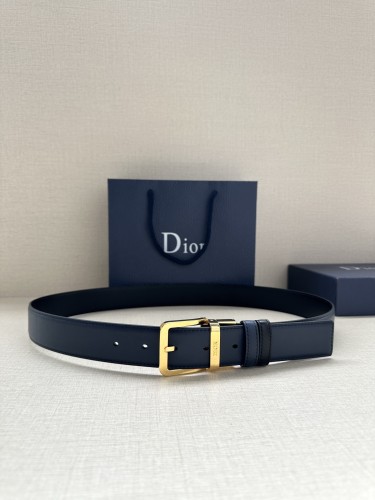 Dior Classic Logo Double Sided Business Belt 35MM