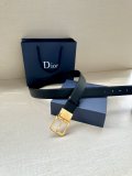 Dior Classic Logo Double Sided Business Belt 35MM