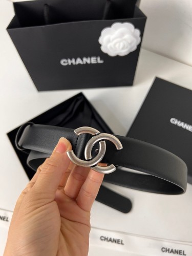 Chanel Classic Double C Double Sided Leather Belt 30MM