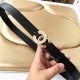 Chanel New Fashion Small Fragrant Style Double C Belt 30MM