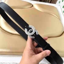 Chanel New Fashion Small Fragrant Style Double C Belt 30MM Chanel New Fashion Small Fragrant Style Double C Belt 30MM