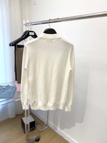 Gucci New Couple Classic Logo High Collar Wool Sweater