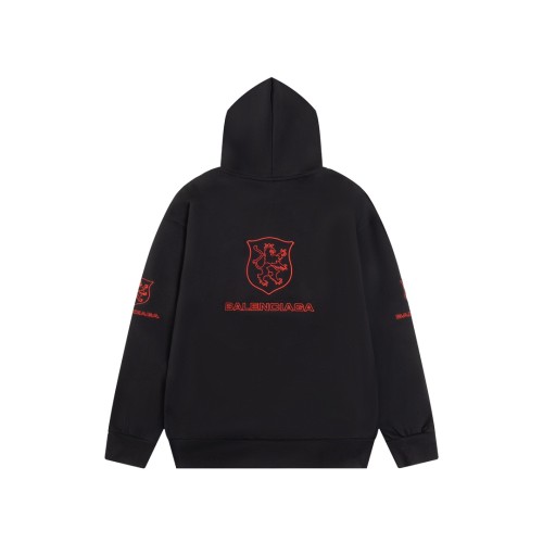 Balenciaga New Classic Embroidered Letter Pattern Hoodie Couple Casual Sweatshirt