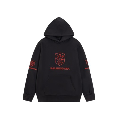 Balenciaga New Classic Embroidered Letter Pattern Hoodie Couple Casual Sweatshirt