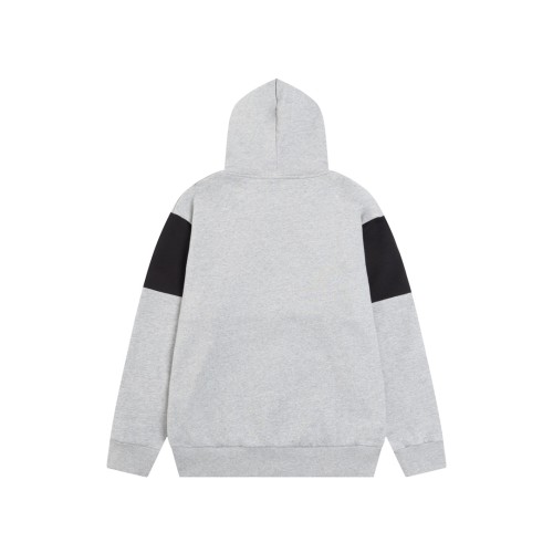 Balenciaga New Classic Embroidered Zipper Hoodie Couple Casual Sweatshirt