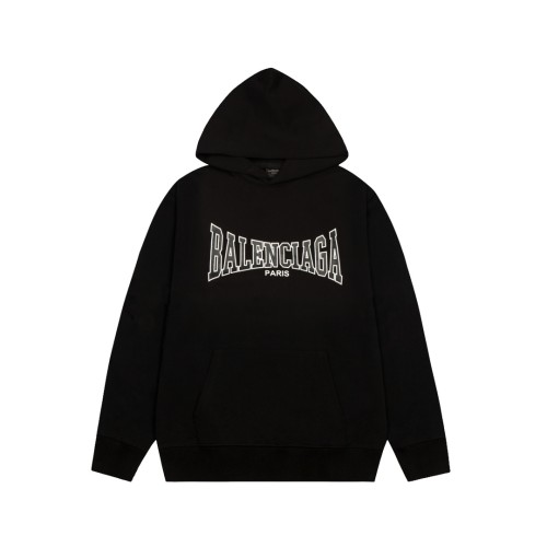 Balenciaga New Classic Shattered Printed Letter Hoodie Couple Casual Sweatshirt