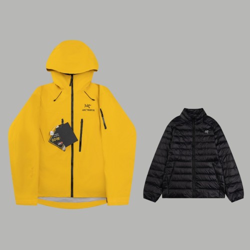 ARC'TERYX Couple New Seventh Generation Three in One Detachable Down Jacket