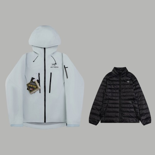 ARC'TERYX Couple New Seventh Generation Three in One Detachable Down Jacket
